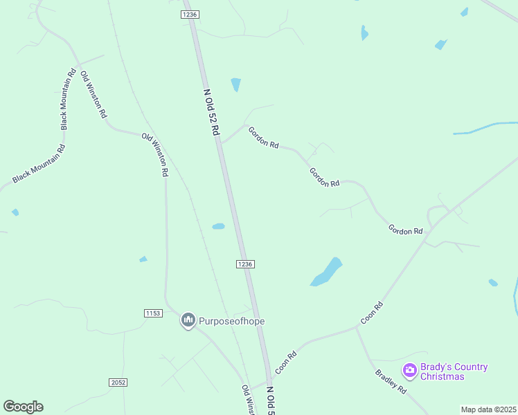 map of restaurants, bars, coffee shops, grocery stores, and more near 3950 North Old 52 Road in Pinnacle