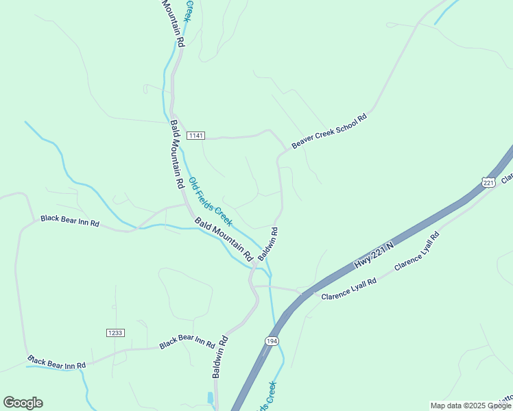 map of restaurants, bars, coffee shops, grocery stores, and more near 116 North And West Drive in West Jefferson