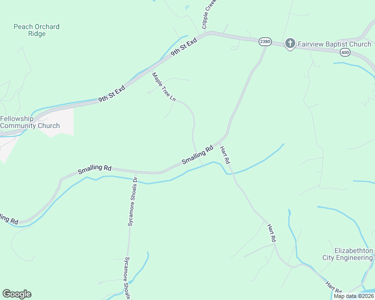 map of restaurants, bars, coffee shops, grocery stores, and more near 191 Maple Tree Lane in Watauga