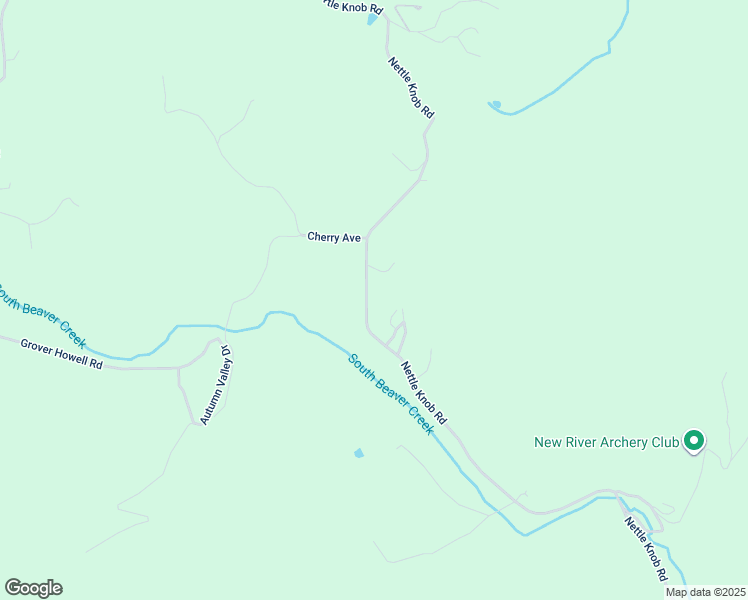 map of restaurants, bars, coffee shops, grocery stores, and more near 1765 Nettle Knob Road in West Jefferson