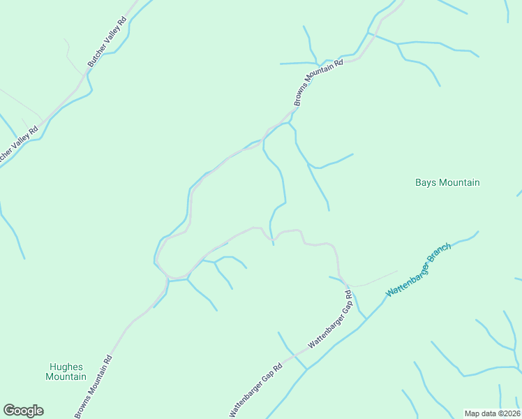 map of restaurants, bars, coffee shops, grocery stores, and more near 144 Old Brown Mountain School Road in Rogersville