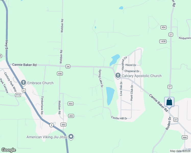 map of restaurants, bars, coffee shops, grocery stores, and more near 95 Pretoria Lane in Mountain Home