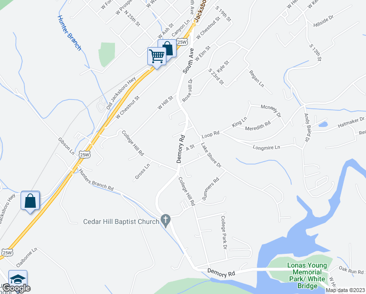 403 Demory Road, LaFollette TN Walk Score