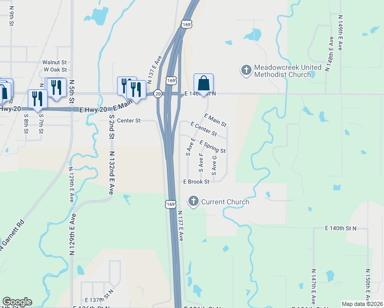 map of restaurants, bars, coffee shops, grocery stores, and more near 327 S Avenue East in Collinsville