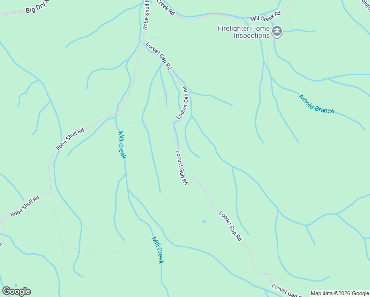 map of restaurants, bars, coffee shops, grocery stores, and more near 703 Locust Gap Road in Mountain City