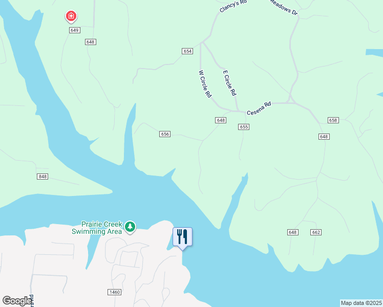 map of restaurants, bars, coffee shops, grocery stores, and more near 10019 Kindred Hollow Road in Rogers