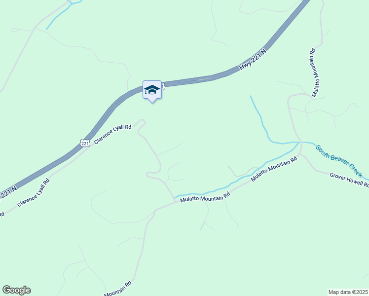 map of restaurants, bars, coffee shops, grocery stores, and more near 252 Westview Drive in West Jefferson