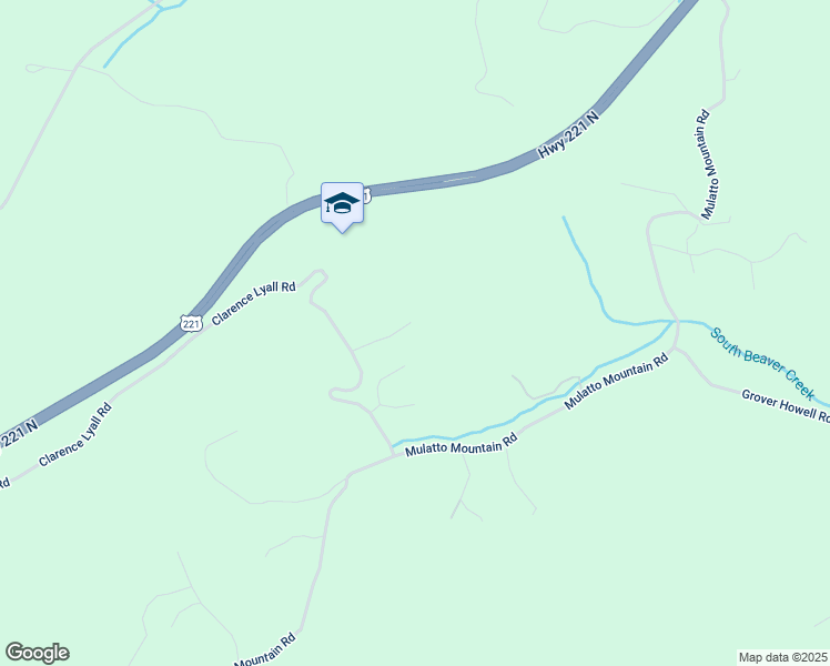 map of restaurants, bars, coffee shops, grocery stores, and more near 252 Westview Drive in West Jefferson