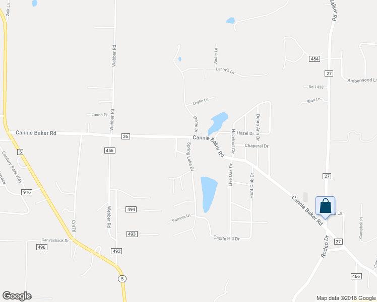 map of restaurants, bars, coffee shops, grocery stores, and more near 37 Spring Lake Drive in Mountain Home