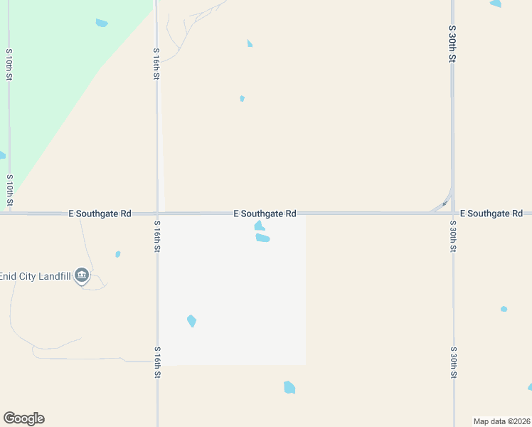 map of restaurants, bars, coffee shops, grocery stores, and more near 2106 East Southgate Road in Enid