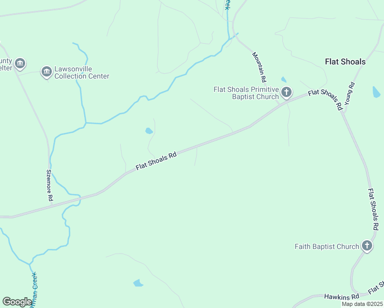 map of restaurants, bars, coffee shops, grocery stores, and more near 3384 Flat Shoals Road in Germanton