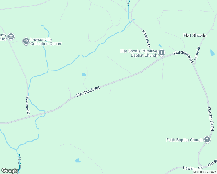 map of restaurants, bars, coffee shops, grocery stores, and more near 3384 Flat Shoals Road in Germanton