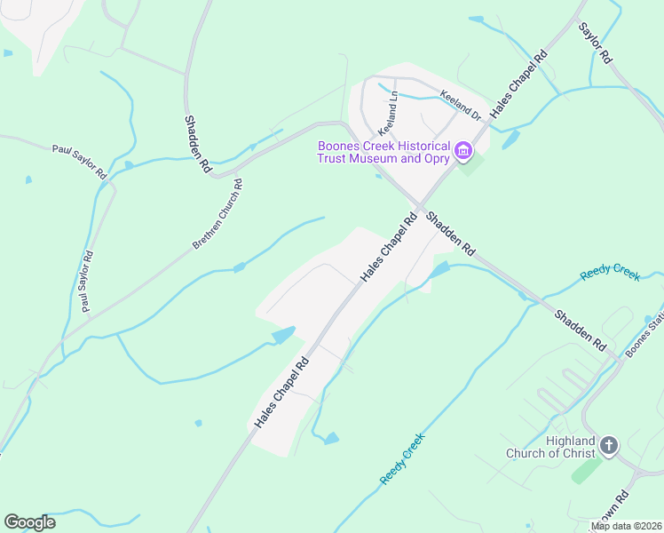 map of restaurants, bars, coffee shops, grocery stores, and more near 1182 Little Shadden Way in Johnson City