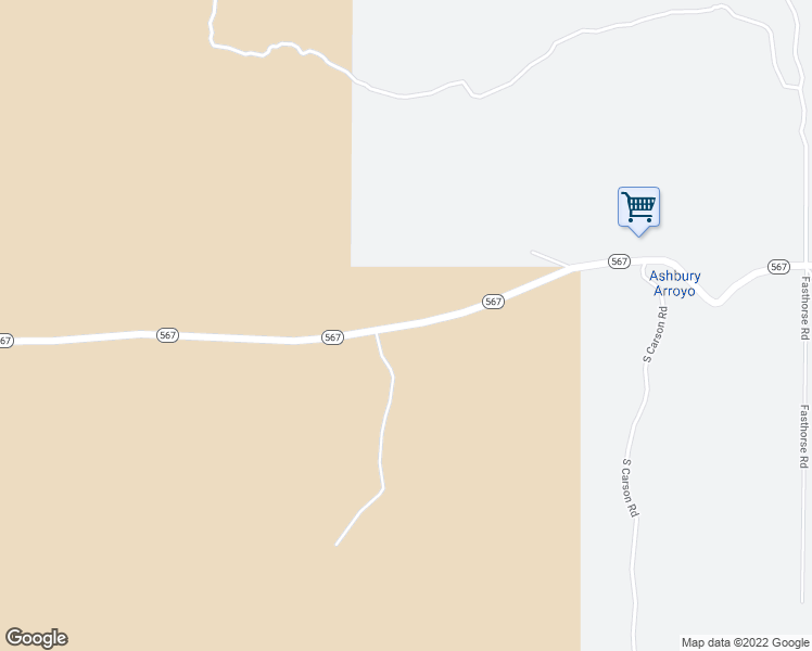 map of restaurants, bars, coffee shops, grocery stores, and more near New Mexico 567 in Carson