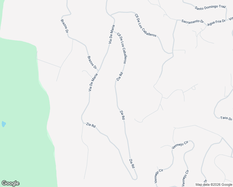 map of restaurants, bars, coffee shops, grocery stores, and more near Zia Road in Taos
