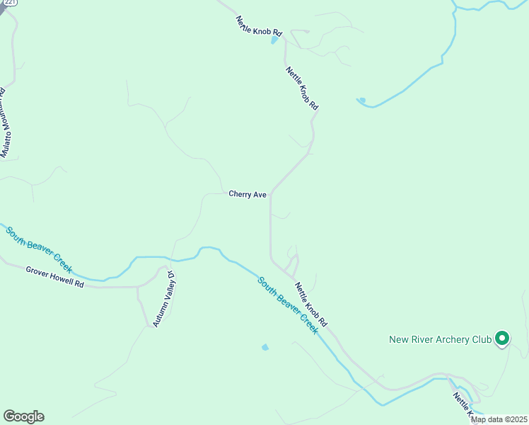 map of restaurants, bars, coffee shops, grocery stores, and more near 1668 Nettle Knob Road in West Jefferson