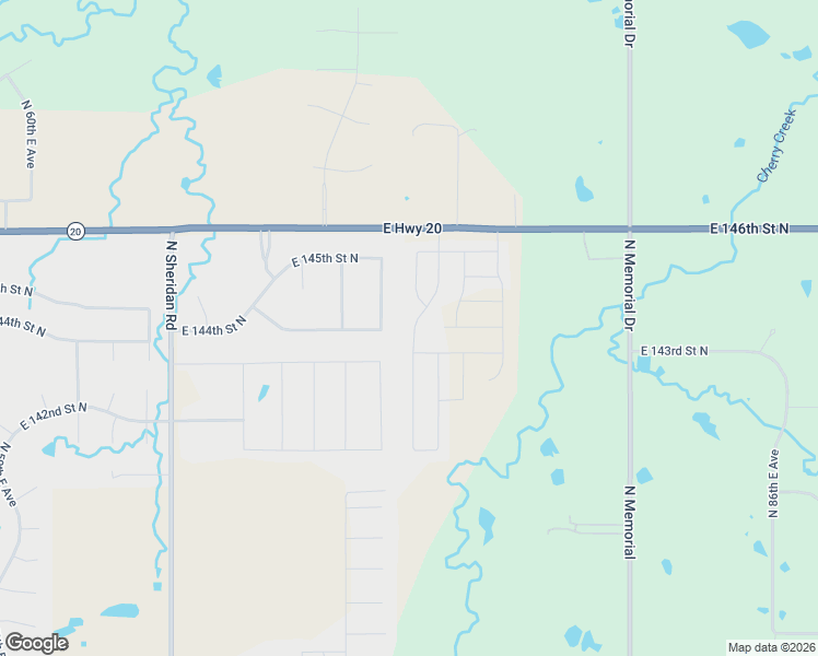 map of restaurants, bars, coffee shops, grocery stores, and more near 14431 North 72nd East Avenue in Collinsville