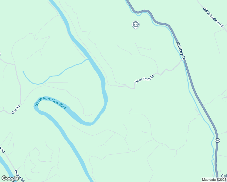 map of restaurants, bars, coffee shops, grocery stores, and more near 483 River Front Ridge Drive in Jefferson