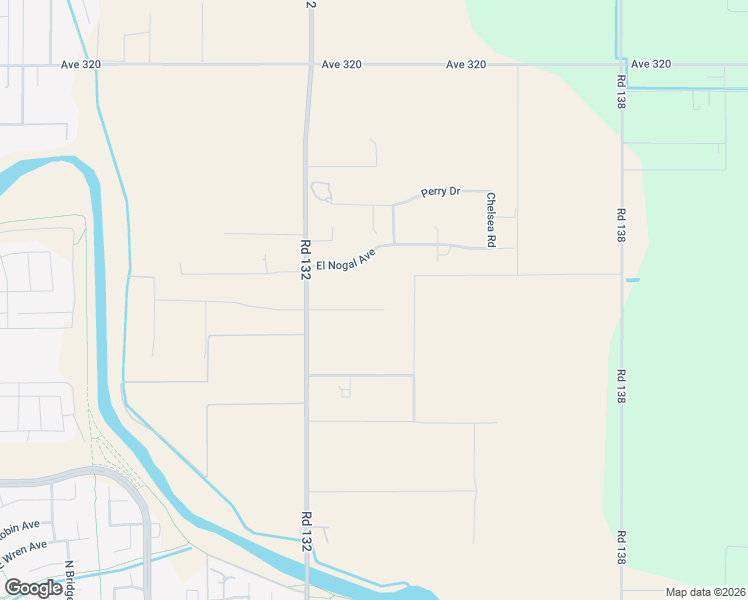 map of restaurants, bars, coffee shops, grocery stores, and more near 13373 El Nogal Avenue in Visalia