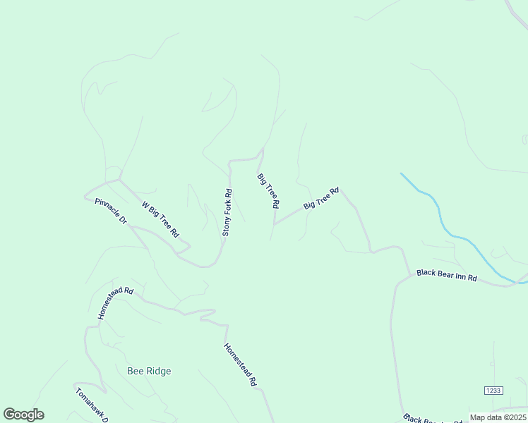 map of restaurants, bars, coffee shops, grocery stores, and more near 931 Big Tree Road in West Jefferson