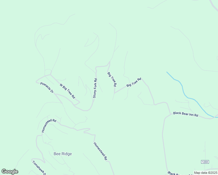 map of restaurants, bars, coffee shops, grocery stores, and more near 931 Big Tree Road in West Jefferson