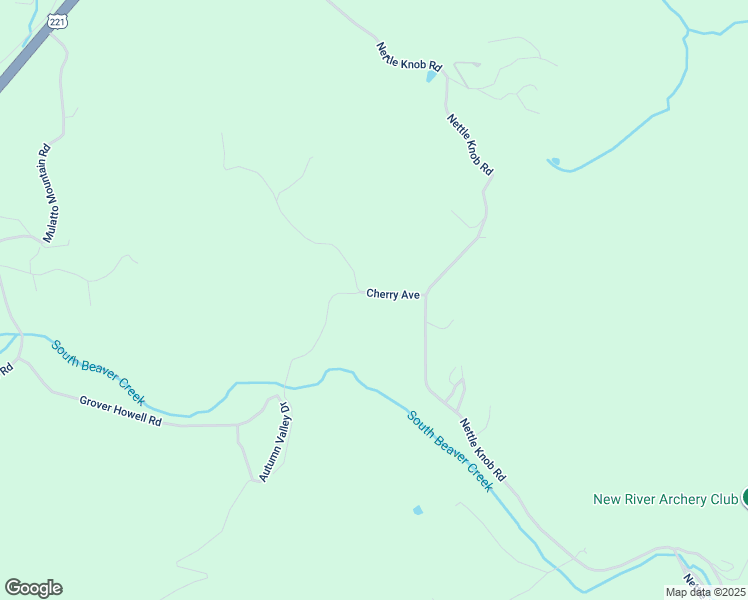 map of restaurants, bars, coffee shops, grocery stores, and more near 221 Cherry Avenue in West Jefferson