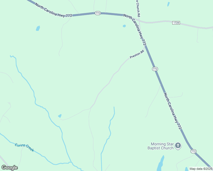map of restaurants, bars, coffee shops, grocery stores, and more near Preston Road in Walnut Cove