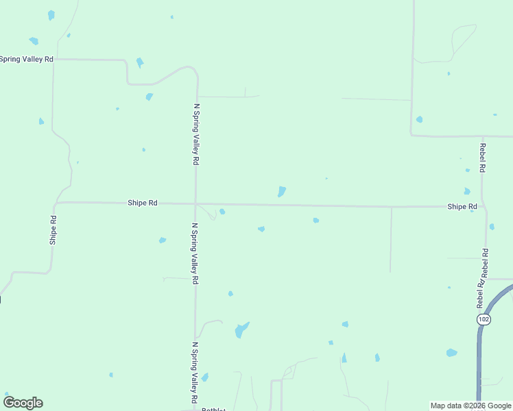 map of restaurants, bars, coffee shops, grocery stores, and more near 14865 Shipe Road in Gravette