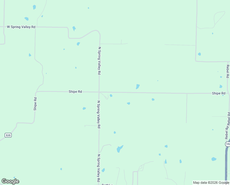 map of restaurants, bars, coffee shops, grocery stores, and more near 14955 Shipe Road in Gravette