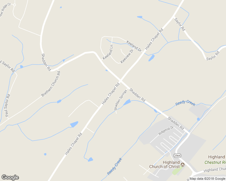 map of restaurants, bars, coffee shops, grocery stores, and more near 676 Hales Chapel Road in Johnson City