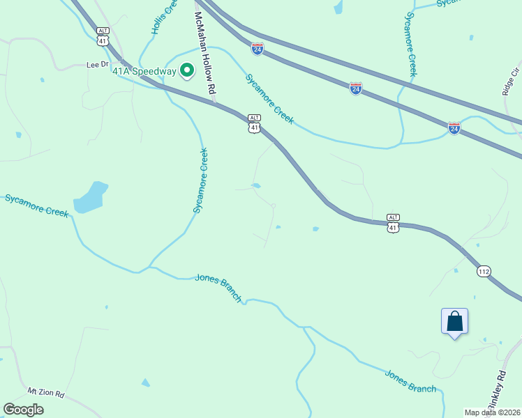 map of restaurants, bars, coffee shops, grocery stores, and more near 5959 Highway 41a in Cheatham County