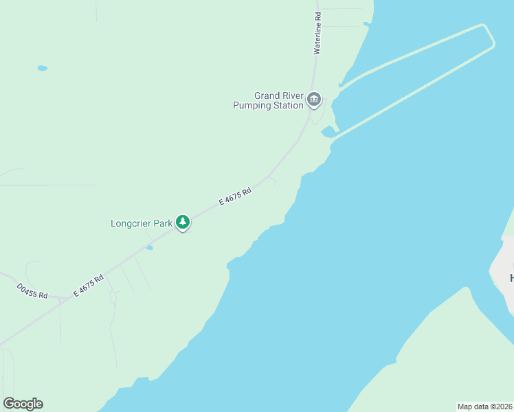 map of restaurants, bars, coffee shops, grocery stores, and more near 3152 East 4675 in Adair