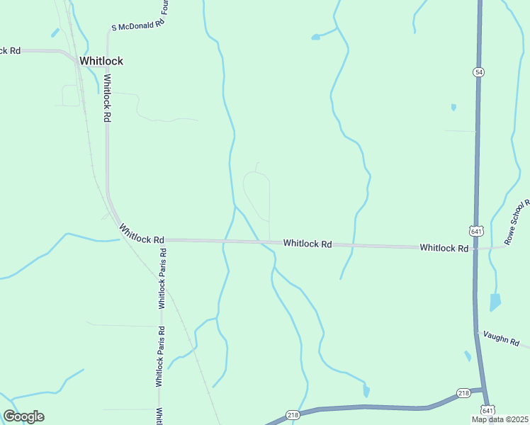 map of restaurants, bars, coffee shops, grocery stores, and more near 97 Melissa Drive in Puryear