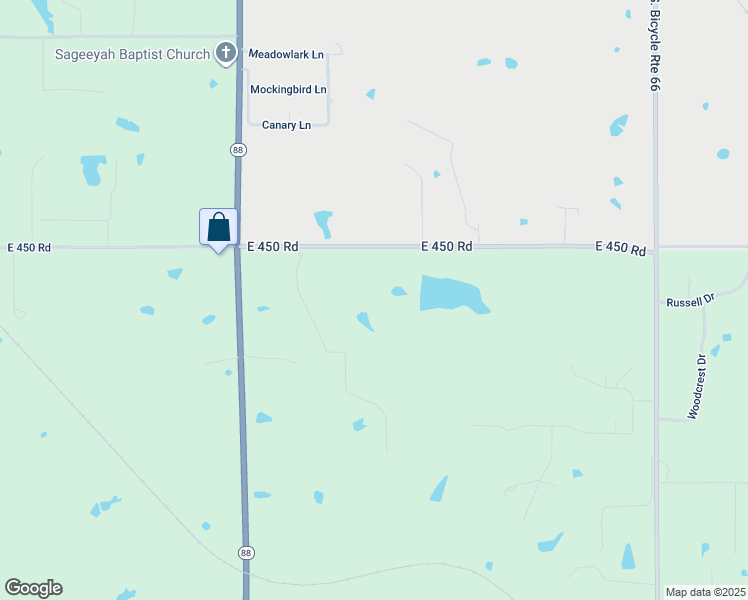 map of restaurants, bars, coffee shops, grocery stores, and more near 11324 East 450 Road in Claremore