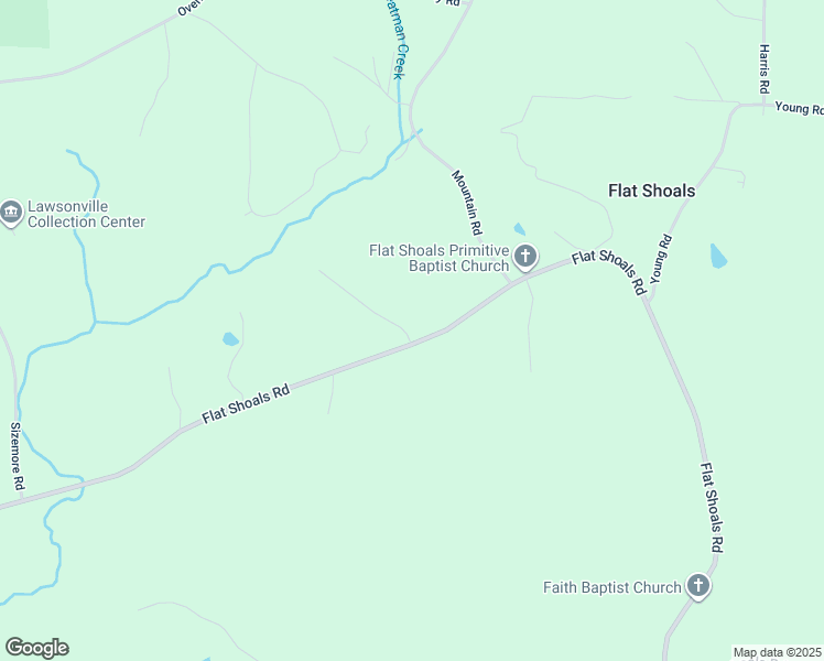 map of restaurants, bars, coffee shops, grocery stores, and more near 3505 Flat Shoals Road in Germanton