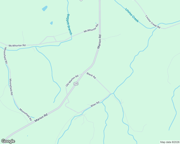 map of restaurants, bars, coffee shops, grocery stores, and more near 4980 Marion Road in Cunningham