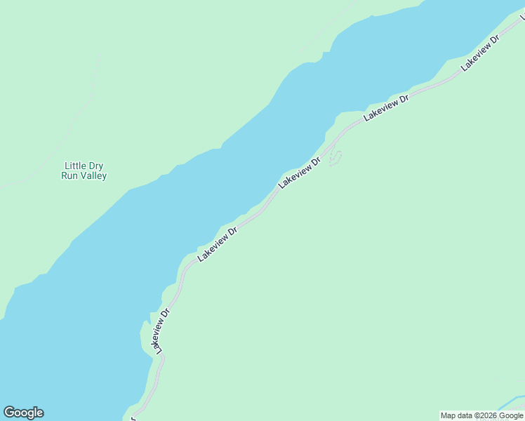 map of restaurants, bars, coffee shops, grocery stores, and more near Lakeview Drive in Butler