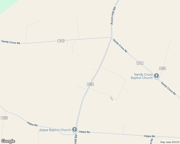 map of restaurants, bars, coffee shops, grocery stores, and more near 1133 Acorn Hill Road in Hobbsville