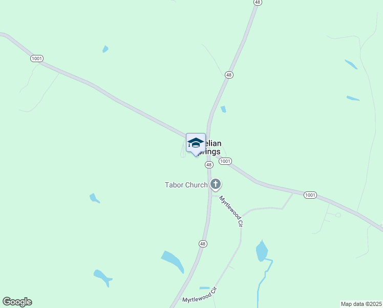 map of restaurants, bars, coffee shops, grocery stores, and more near 10536 North Carolina 48 in Littleton