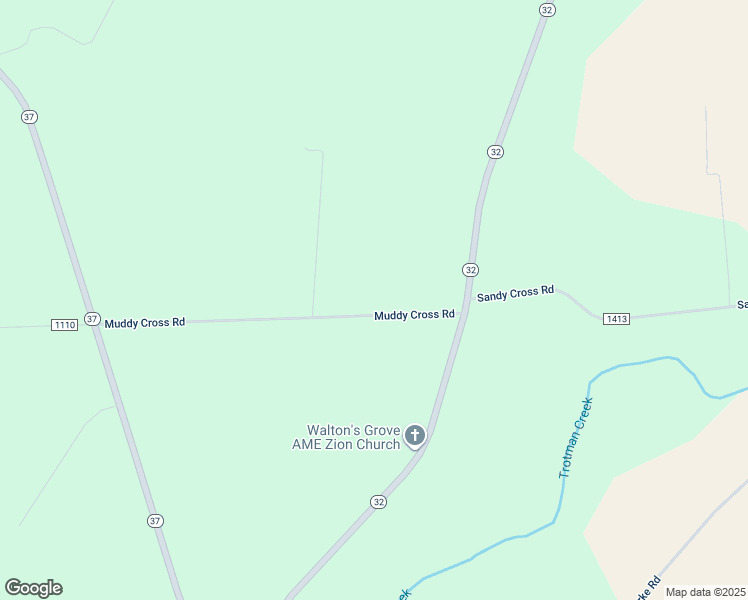map of restaurants, bars, coffee shops, grocery stores, and more near 41 Muddy Cross Road in Hobbsville