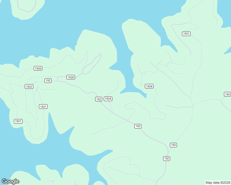 map of restaurants, bars, coffee shops, grocery stores, and more near County Road 1524 in Eureka Springs