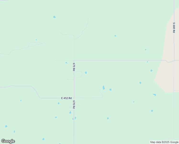 map of restaurants, bars, coffee shops, grocery stores, and more near 45195 670 Road in Jay