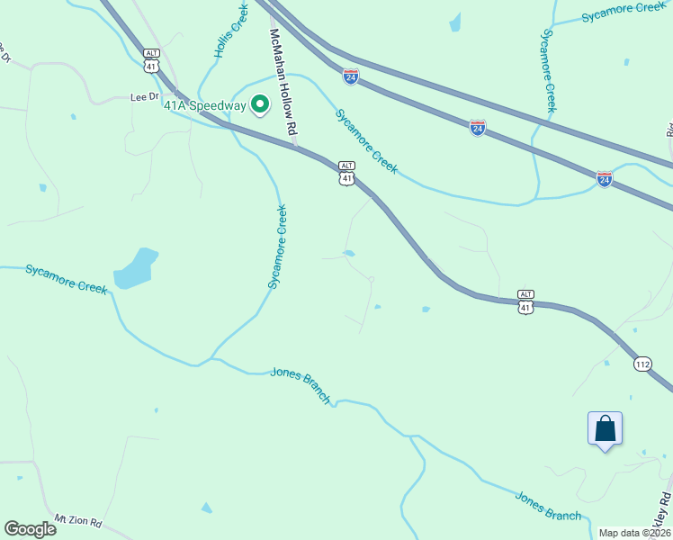 map of restaurants, bars, coffee shops, grocery stores, and more near 5959 Highway 41a in Cheatham County