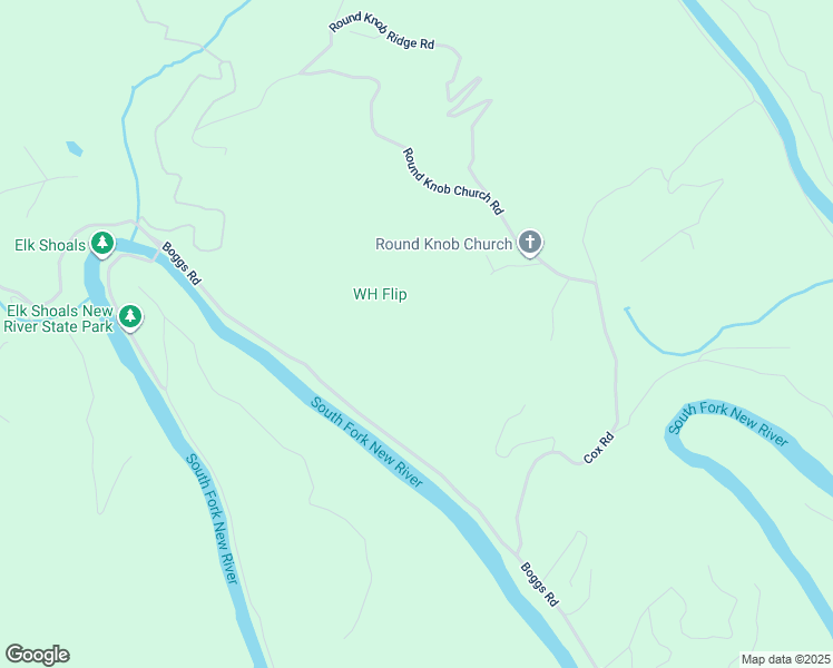 map of restaurants, bars, coffee shops, grocery stores, and more near 347 Round Knob Church Road in West Jefferson