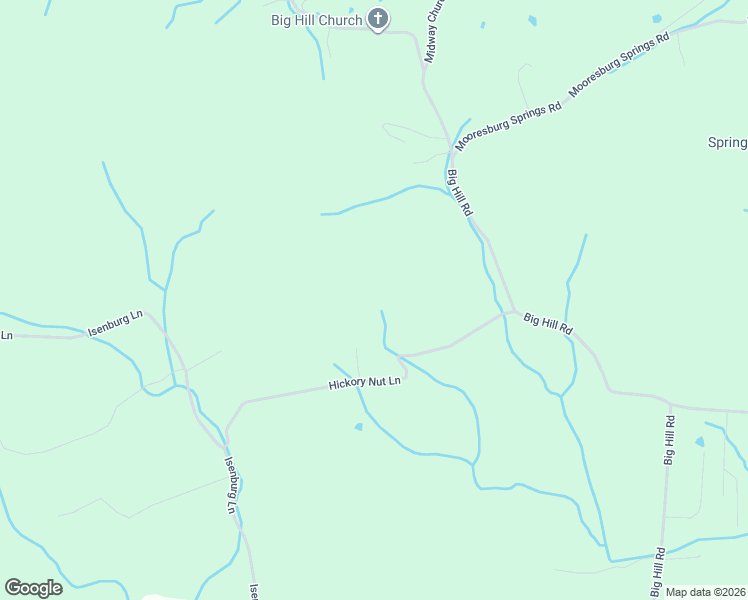 map of restaurants, bars, coffee shops, grocery stores, and more near 196 Hickory Nut Lane in Mooresburg