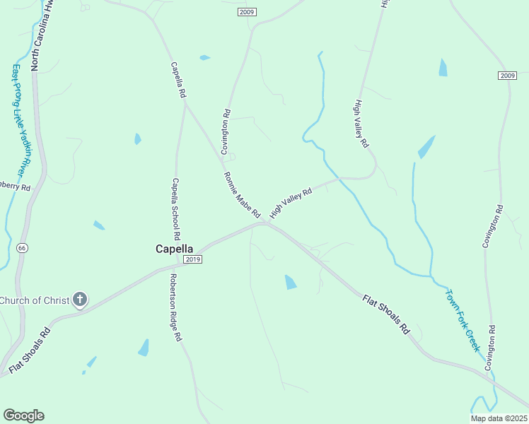 map of restaurants, bars, coffee shops, grocery stores, and more near 1025 High Valley Road in King