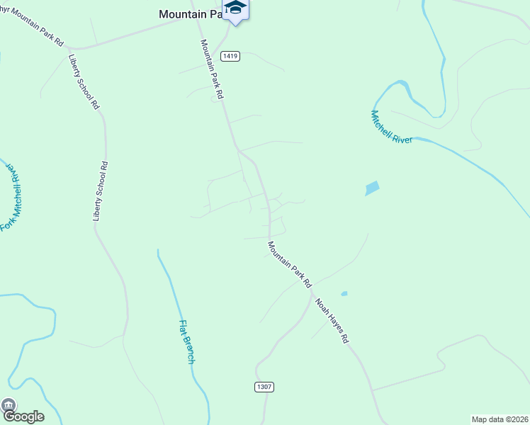 map of restaurants, bars, coffee shops, grocery stores, and more near 790 Mountain Park Road in State Road