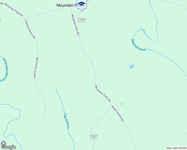 map of restaurants, bars, coffee shops, grocery stores, and more near 790 Mountain Park Road in State Road