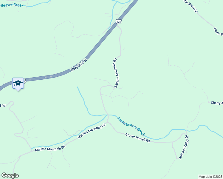 map of restaurants, bars, coffee shops, grocery stores, and more near 149 Sunshine Lane in West Jefferson