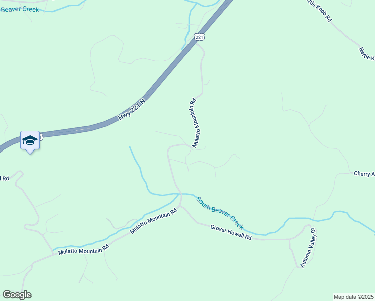 map of restaurants, bars, coffee shops, grocery stores, and more near 149 Sunshine Lane in West Jefferson
